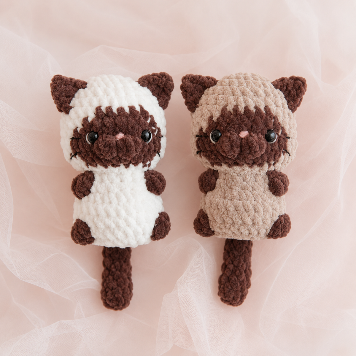 No Sew Baby Cat Bundle Crochet Pattern