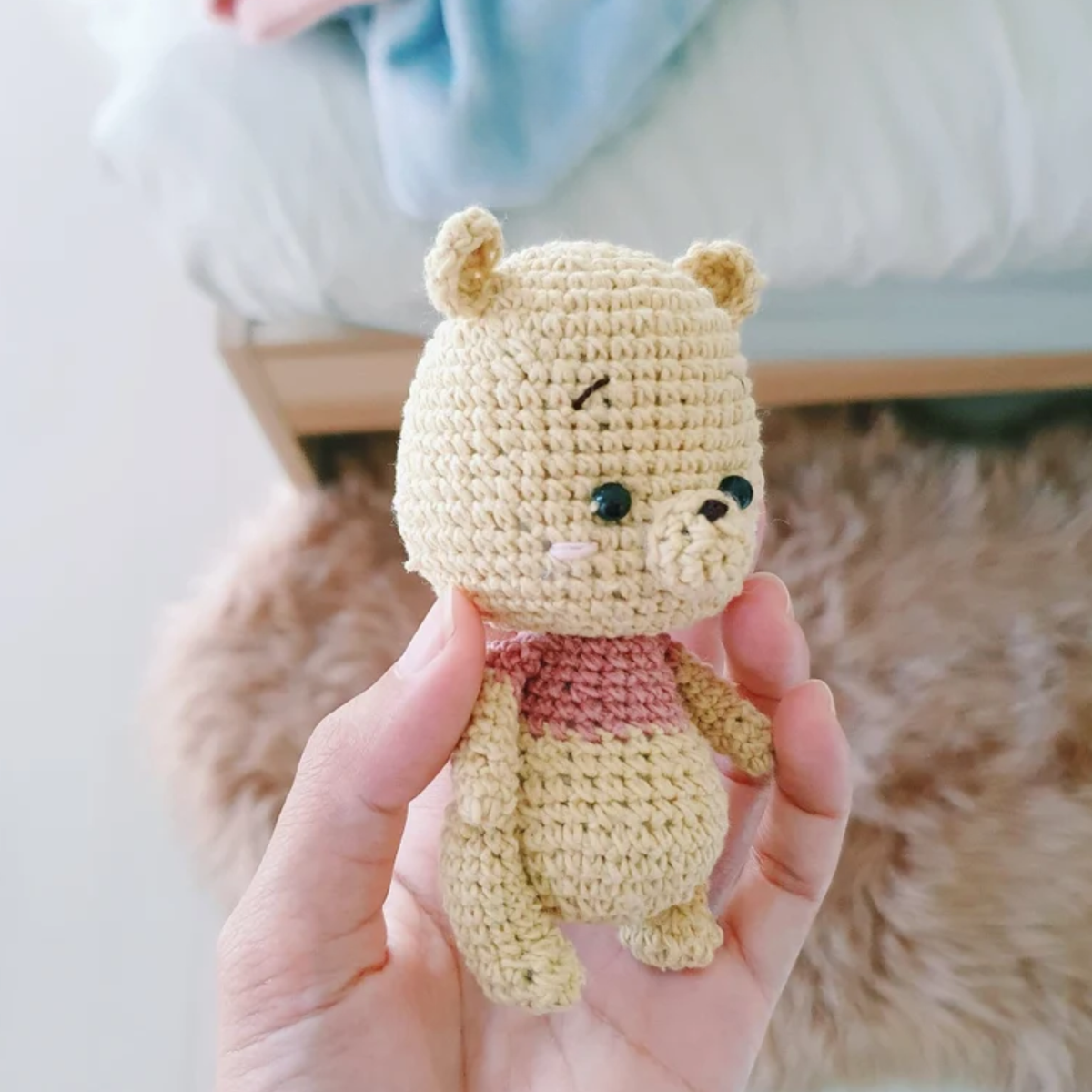 Pooh Bear Amigurumi Crochet Pattern