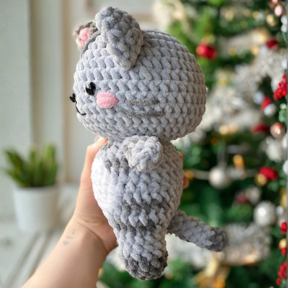 Sam the MEOW Cat Amigurumi Crochet Pattern