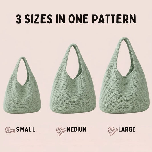 Slouchy Hobo Bag Crochet Pattern