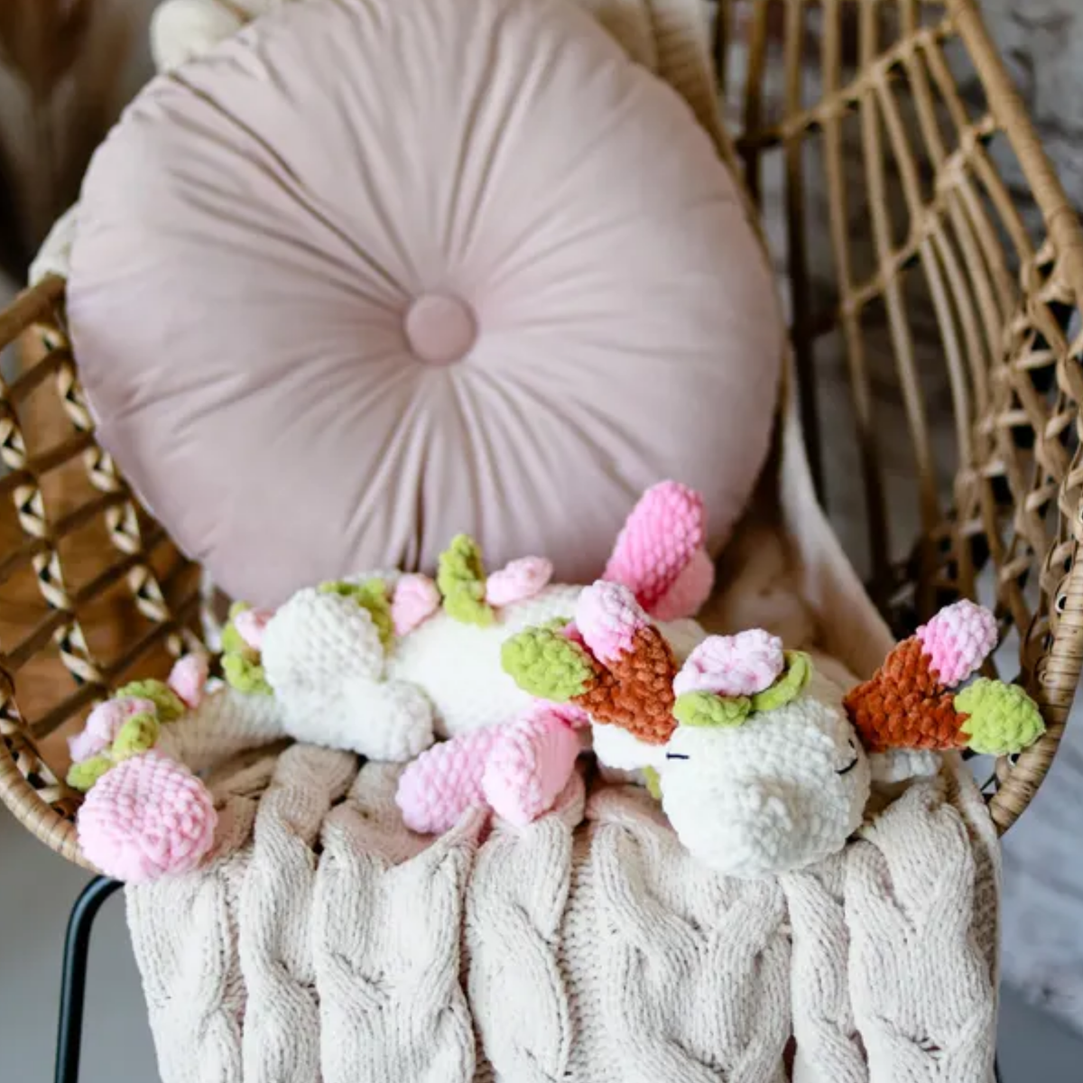 Spring Dragon in a Box Crochet Pattern