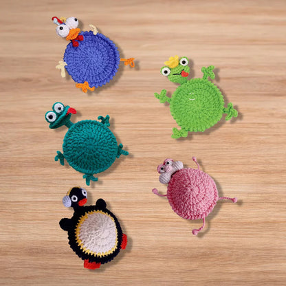 22 in 1 Animal Crochet Coaster Patterns