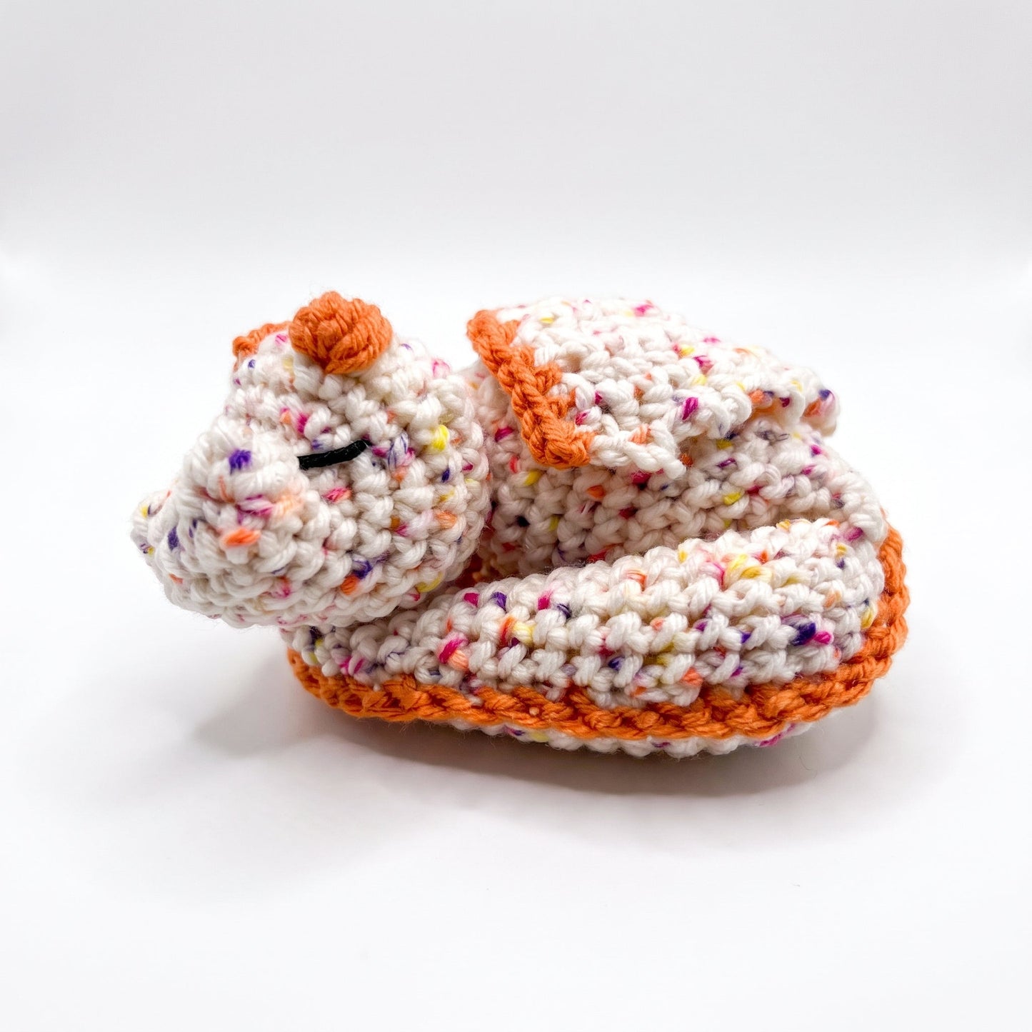Crochet Sleeping Dragon Desk Phone Holder Pattern