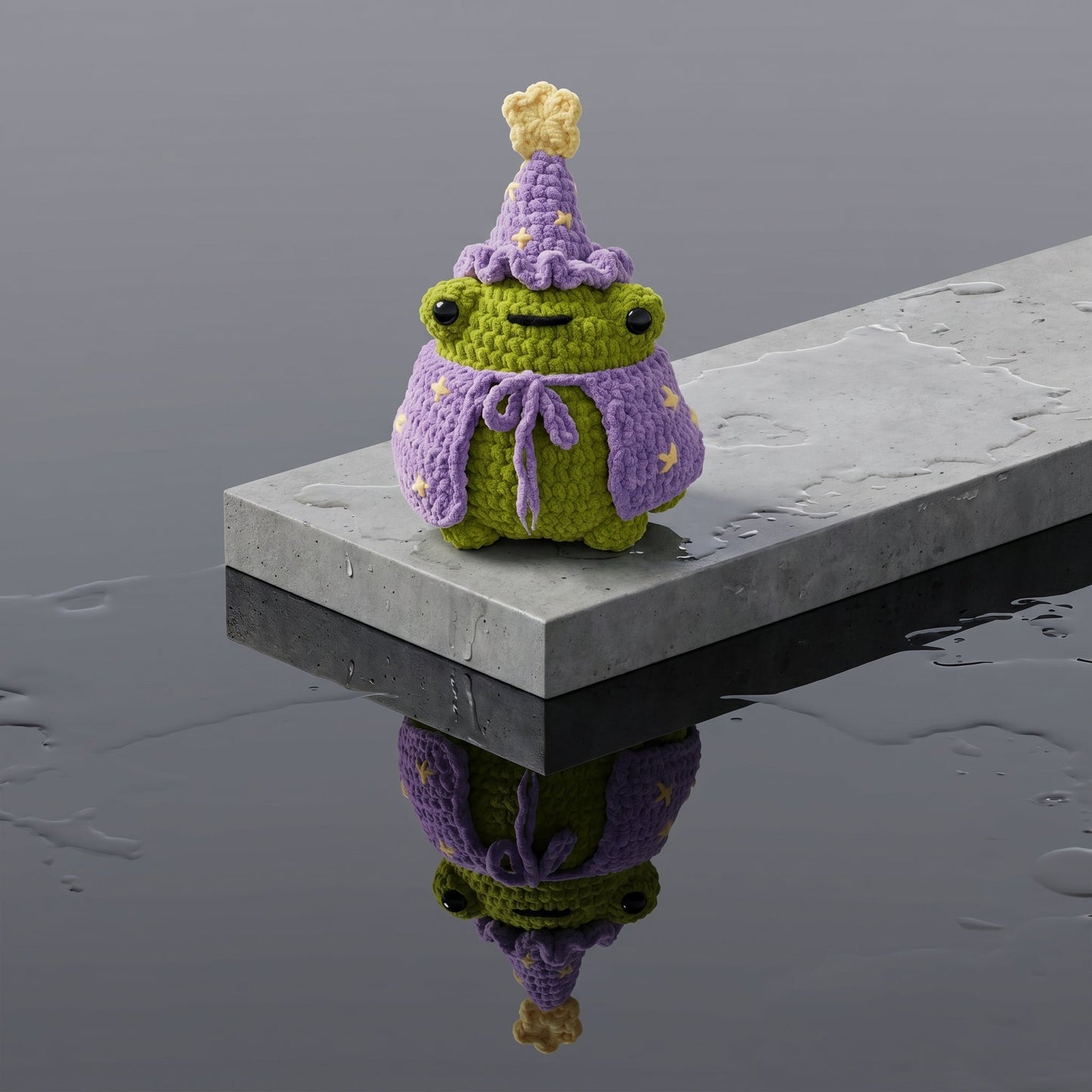 Crochet Jumbo Wizard Frog Pattern