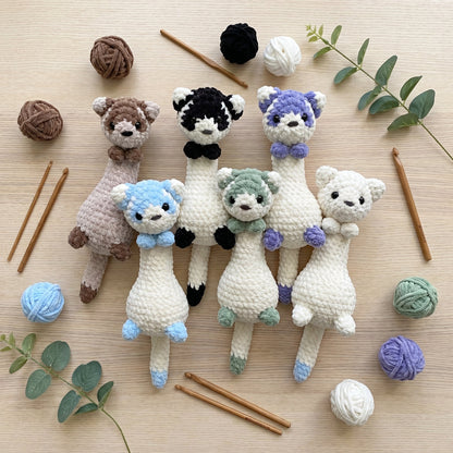 Crochet Mochi the Floppy Ferret Pattern