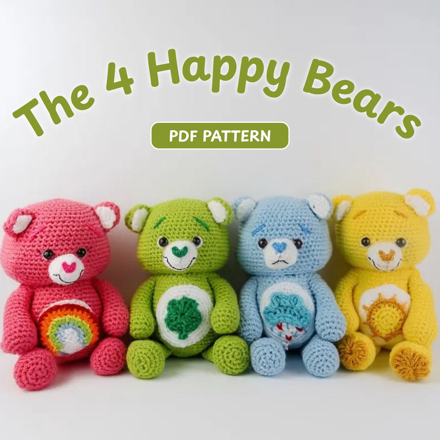Crochet Happy Bears Pattern