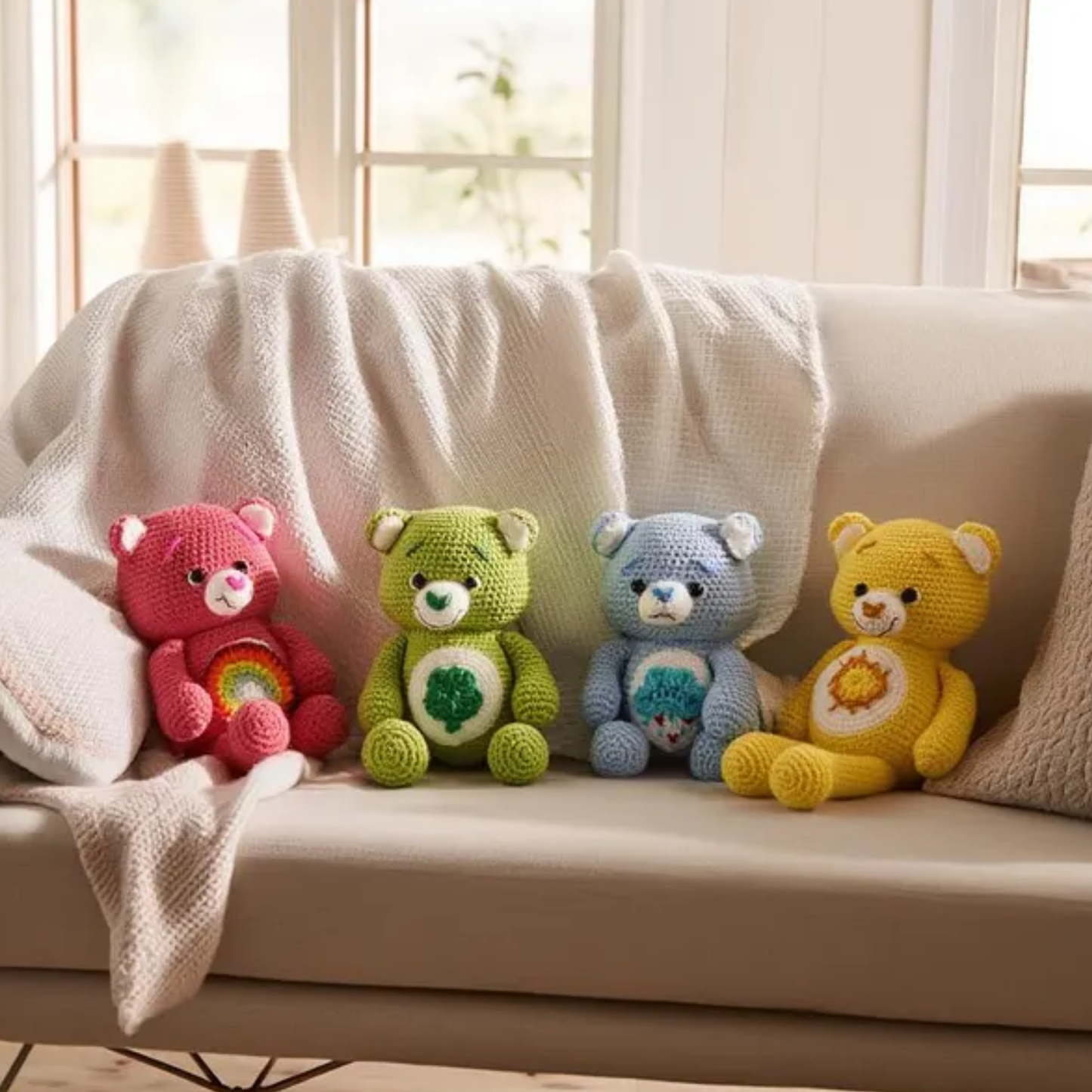 Crochet Happy Bears Pattern