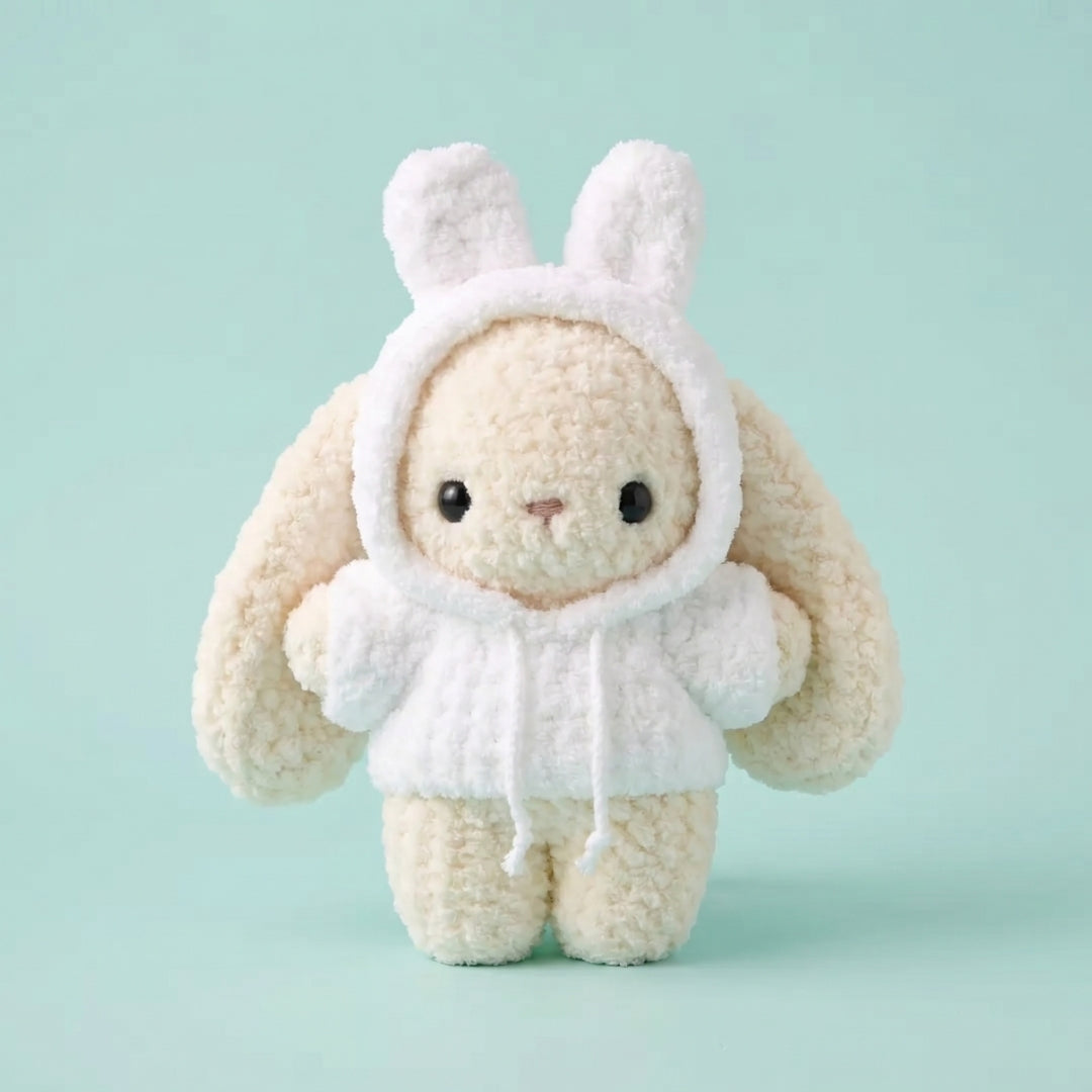 9-in-1 Baby Bunny in Hoodie Crochet Pattern Bundle