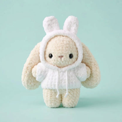 9-in-1 Baby Bunny in Hoodie Crochet Pattern Bundle
