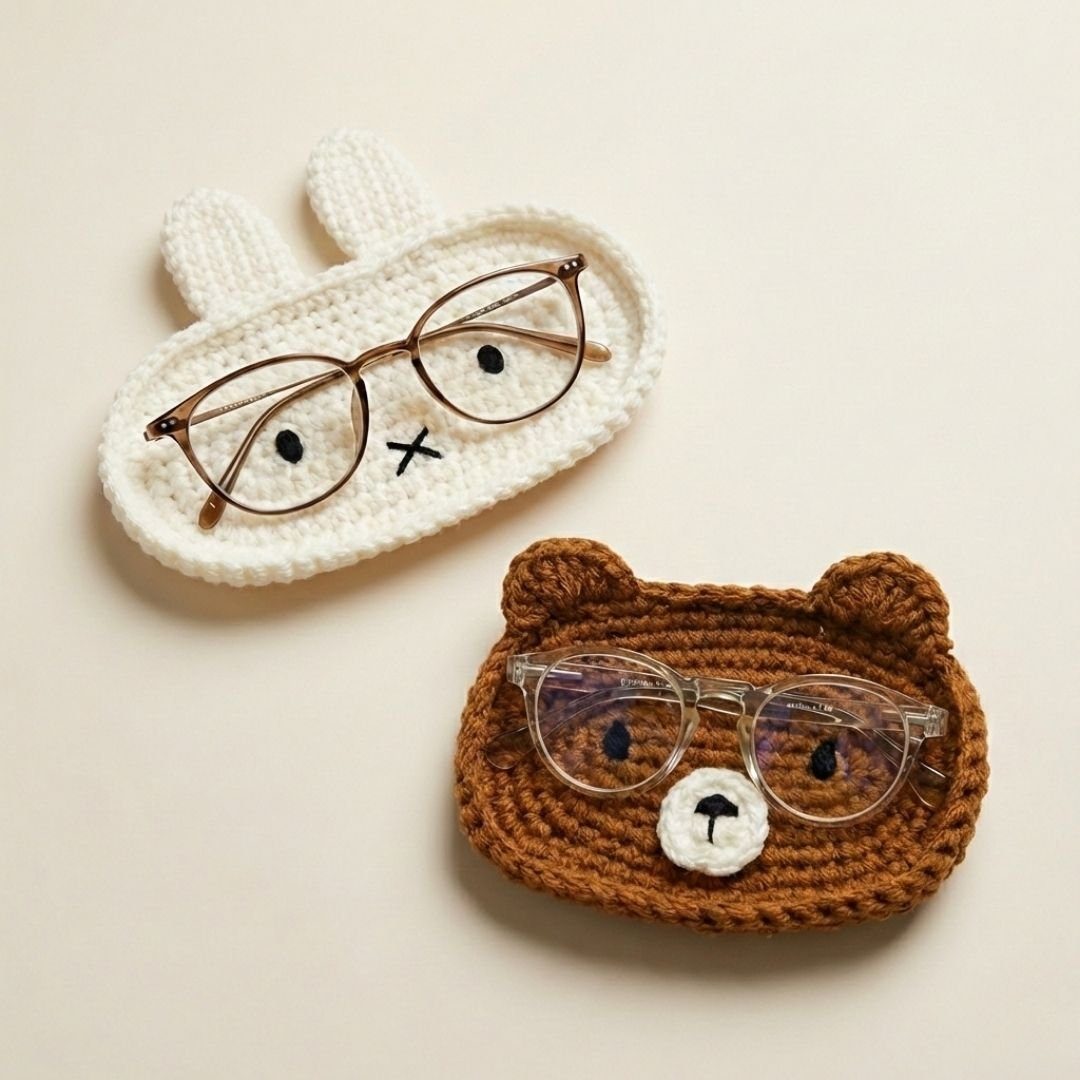 6 in 1 Glass Holder Bundle Crochet Pattern