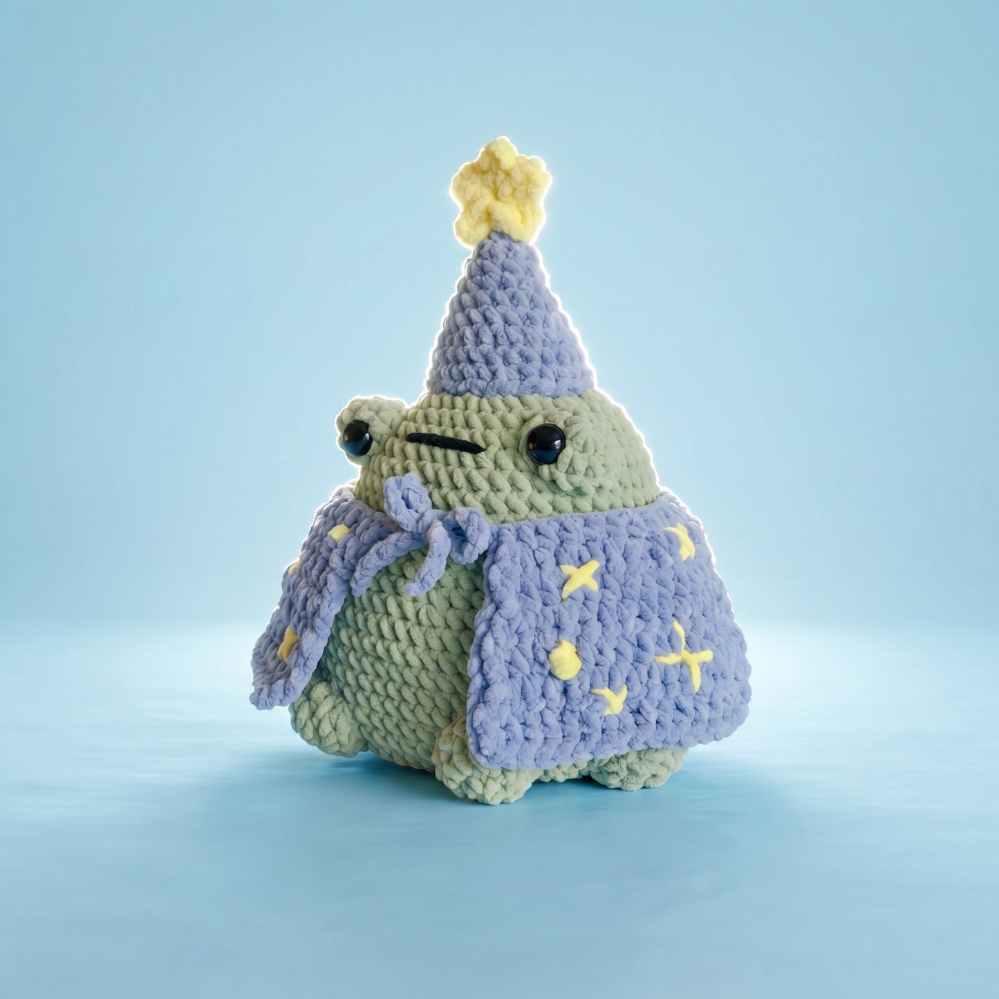 Crochet Jumbo Wizard Frog Pattern