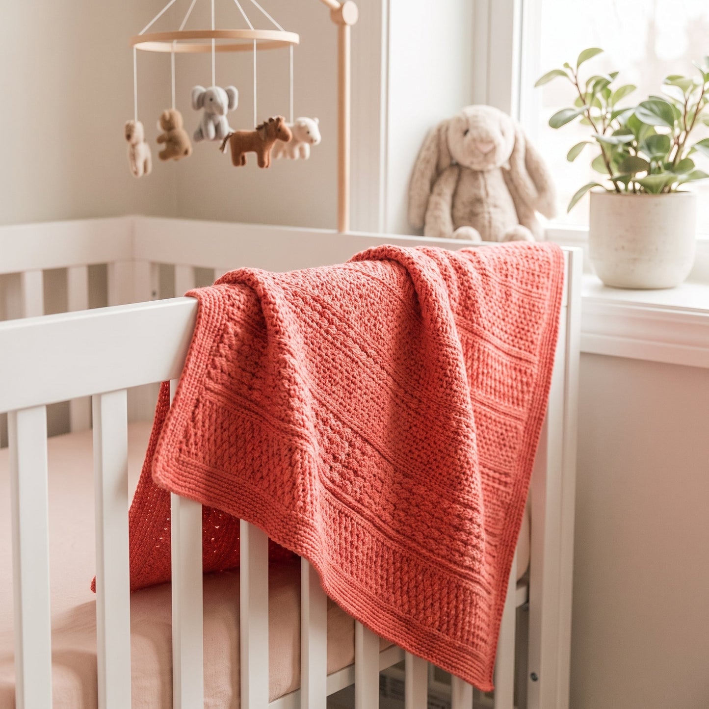 Crochet Field and Forest Throw Pattern