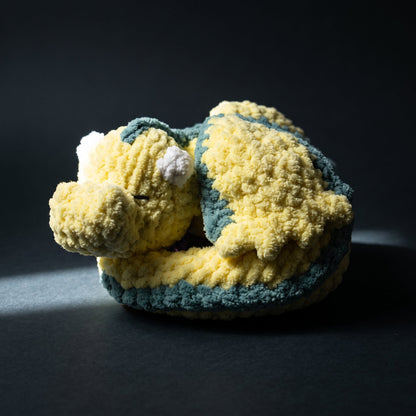 Crochet Sleeping Dragon Desk Phone Holder Pattern
