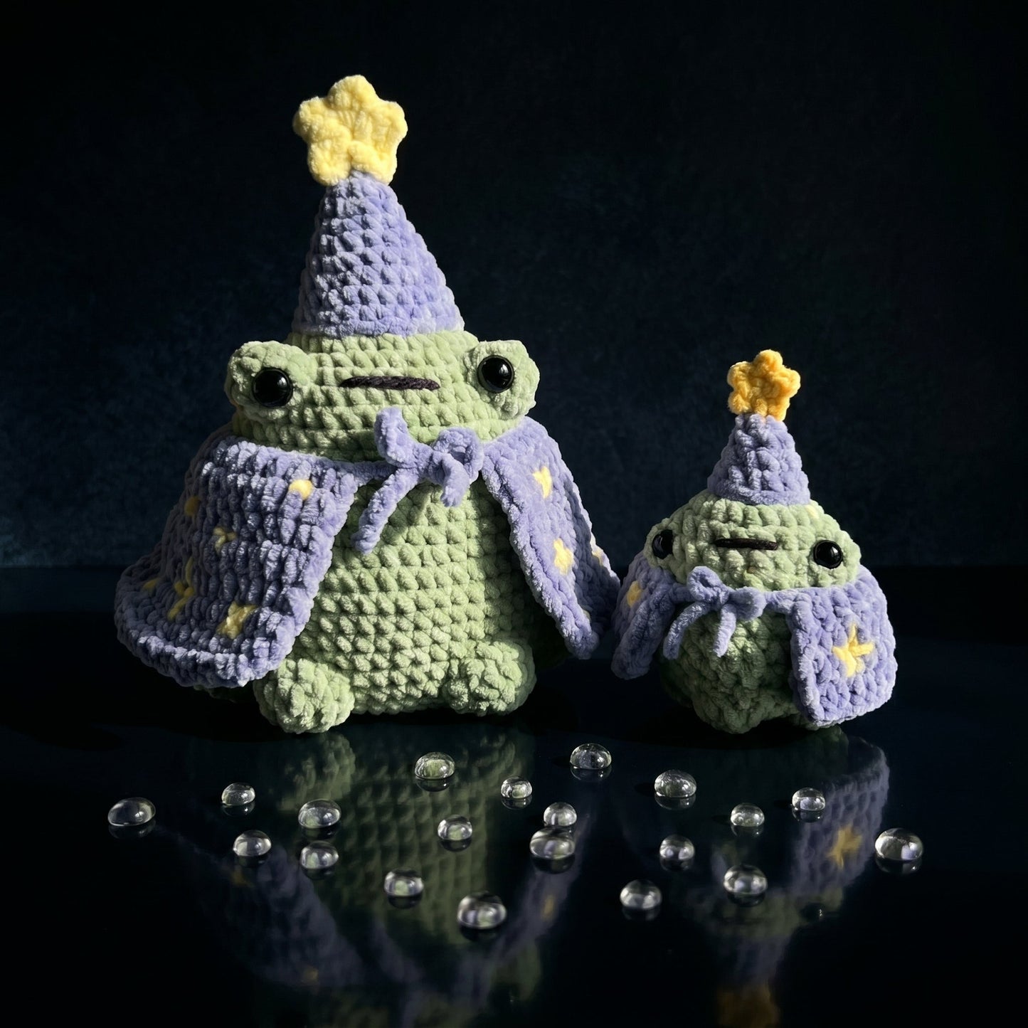 Crochet Jumbo Wizard Frog Pattern