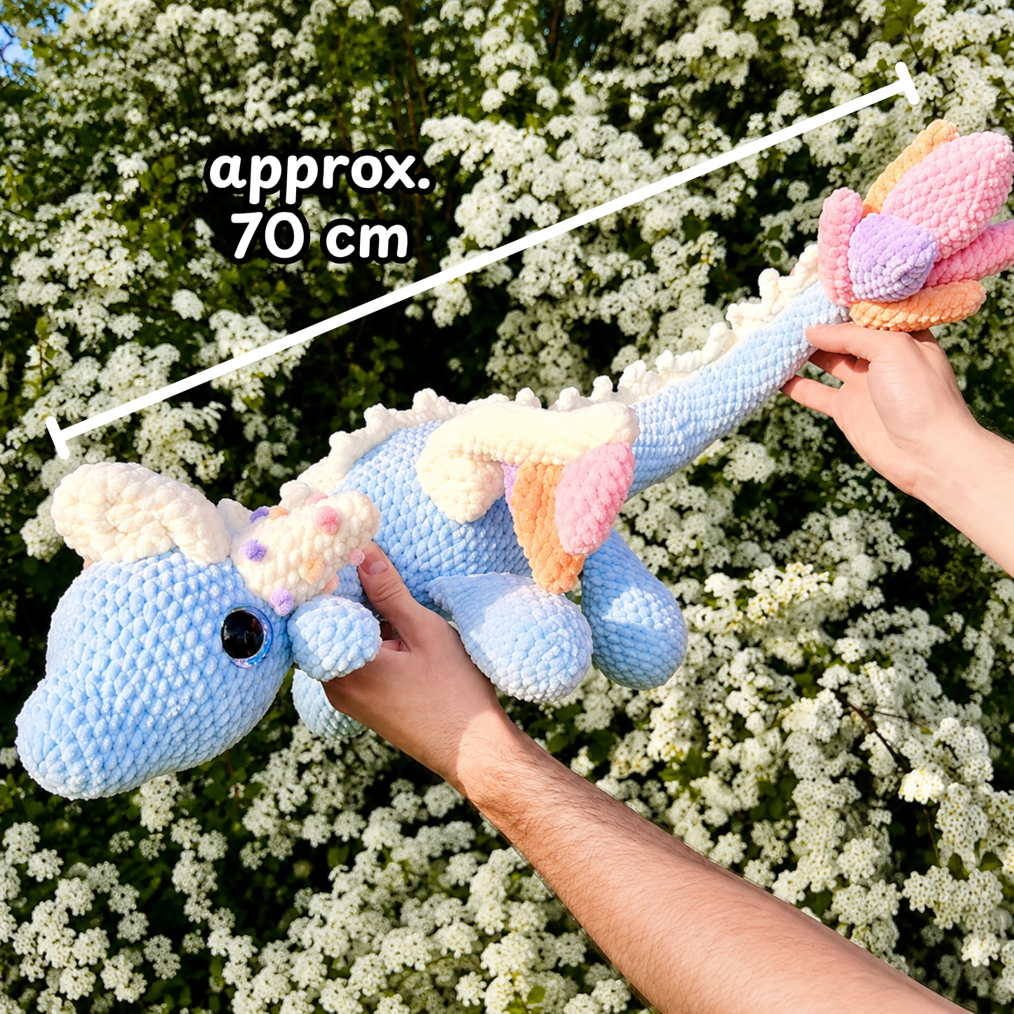 Crochet Air Dragon Amigurumi Pattern