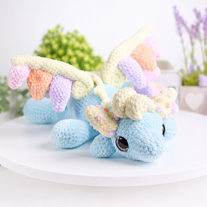 Crochet Air Dragon Amigurumi Pattern