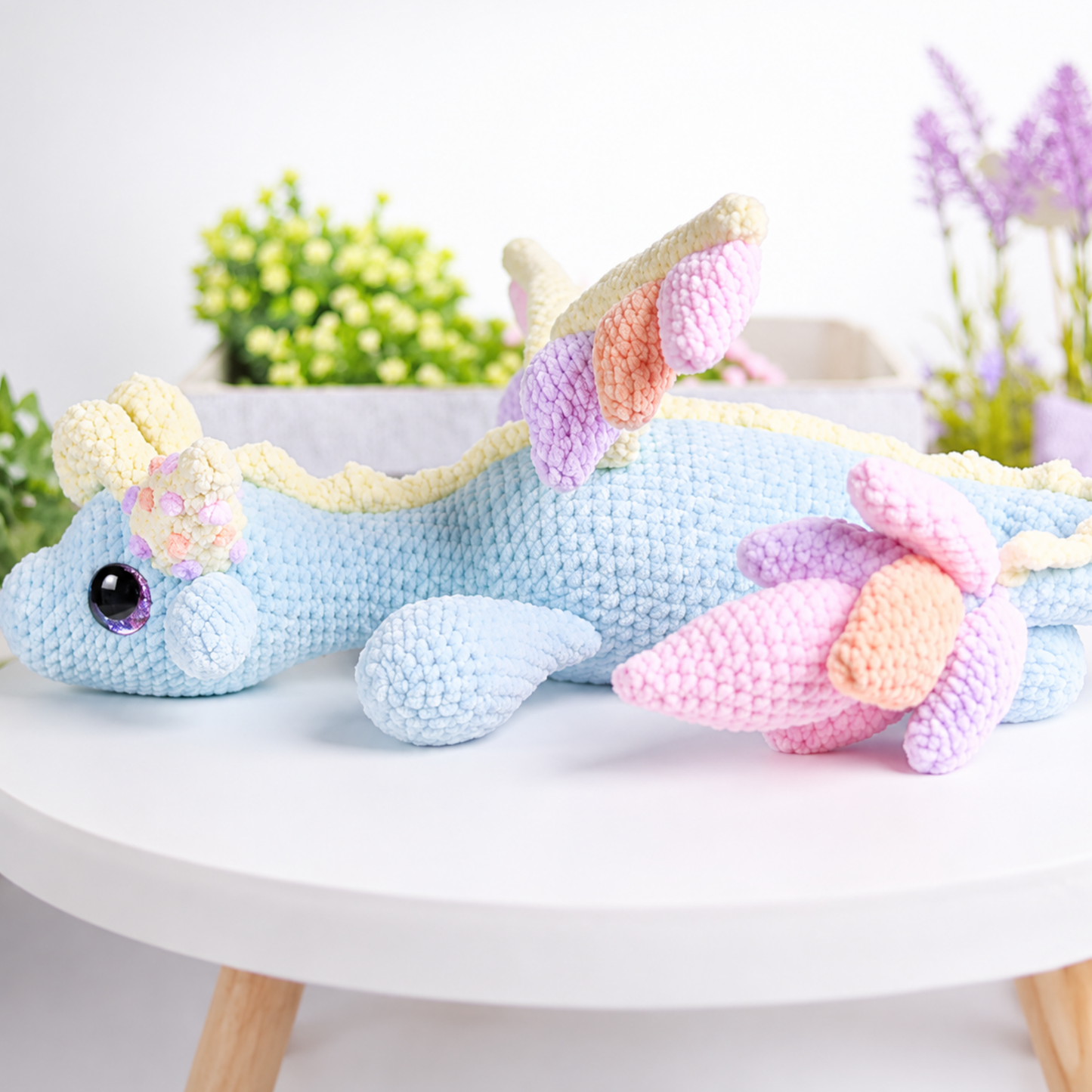 Crochet Air Dragon Amigurumi Pattern