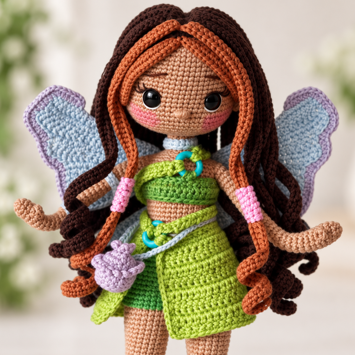 Crochet Aisha Amigurumi Doll Pattern