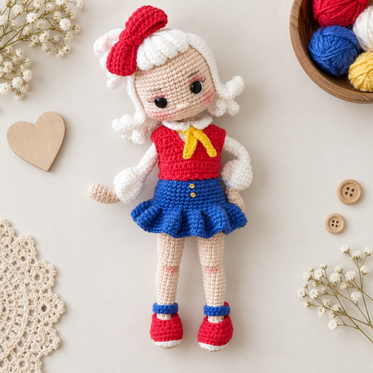 Crochet Alina Doll Pattern