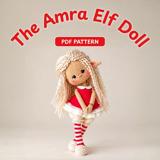 Crochet Amra Elf Doll Pattern