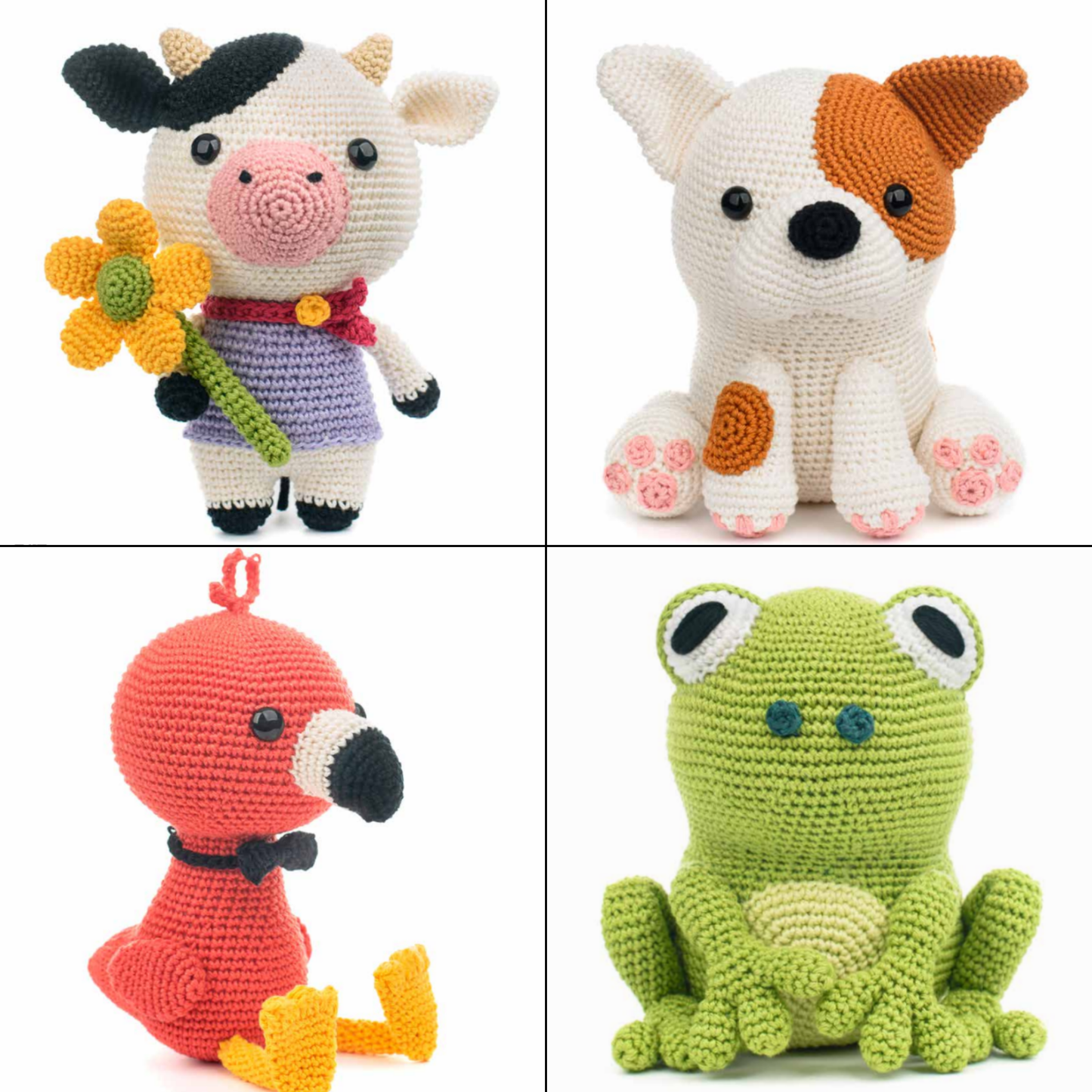Amigurumi Made Easy: 16 Straightforward Animal Crochet Patterns