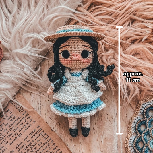 Crochet Anne, Diana and Ruby Doll Pattern
