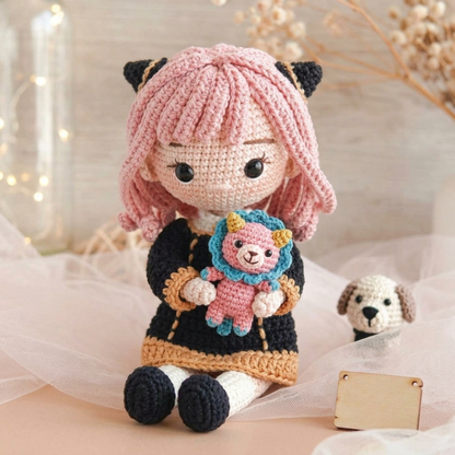 Crochet Anya Doll Pattern