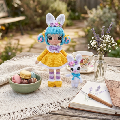 Crochet Aria Easter Girl Pattern