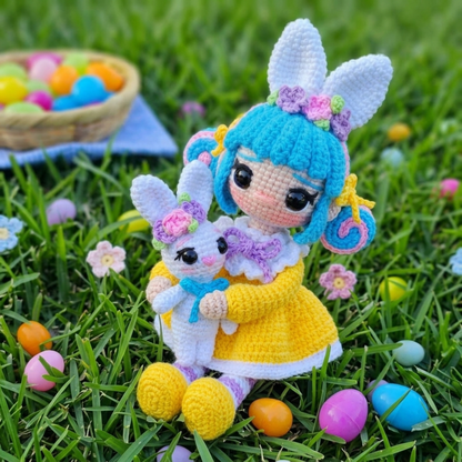 Crochet Aria Easter Girl Pattern