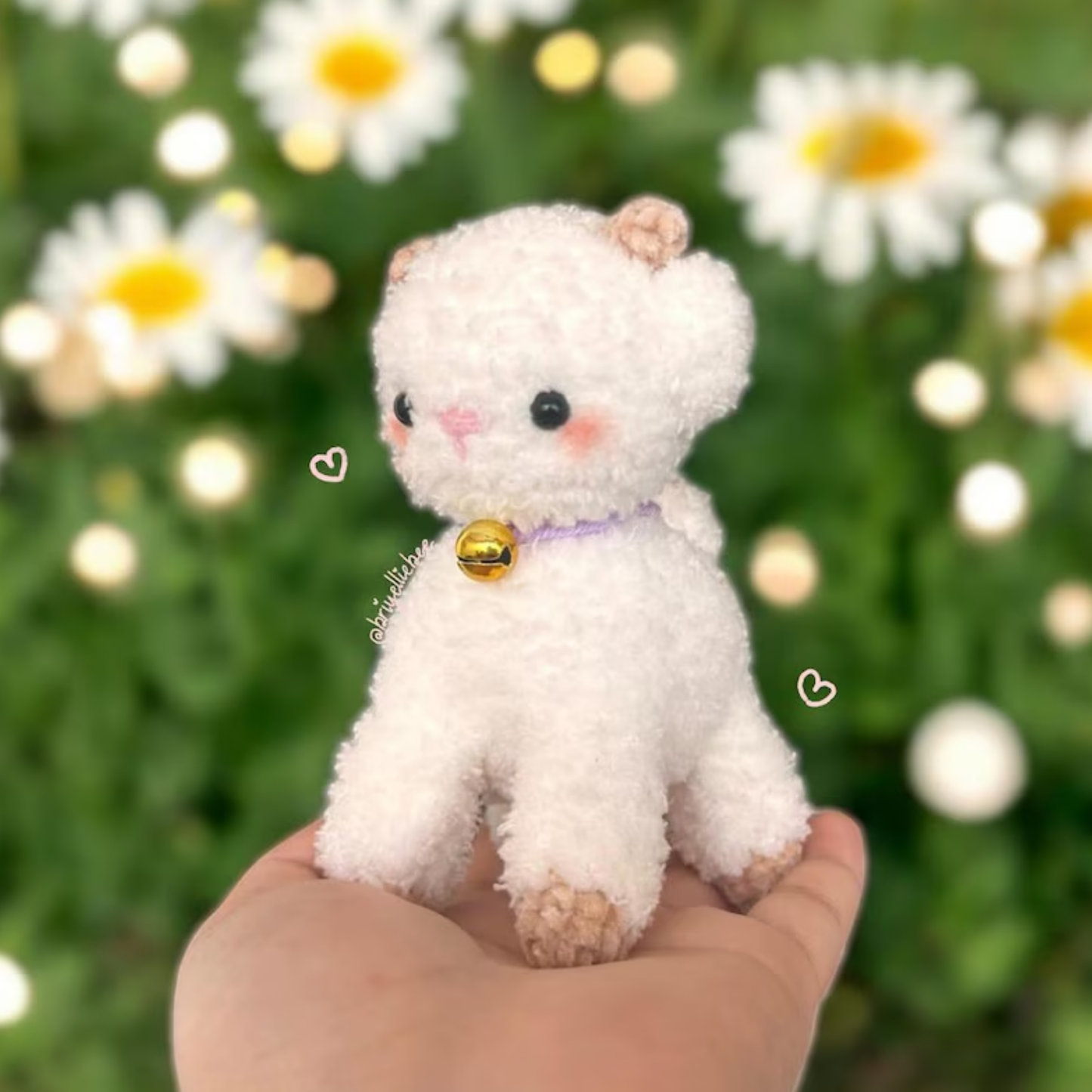 Crochet Baby Goat Pattern (Fur Plush)