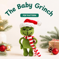 Crochet Baby Grinchmas Amigurumi Pattern