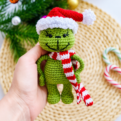Crochet Baby Grinchmas Amigurumi Pattern