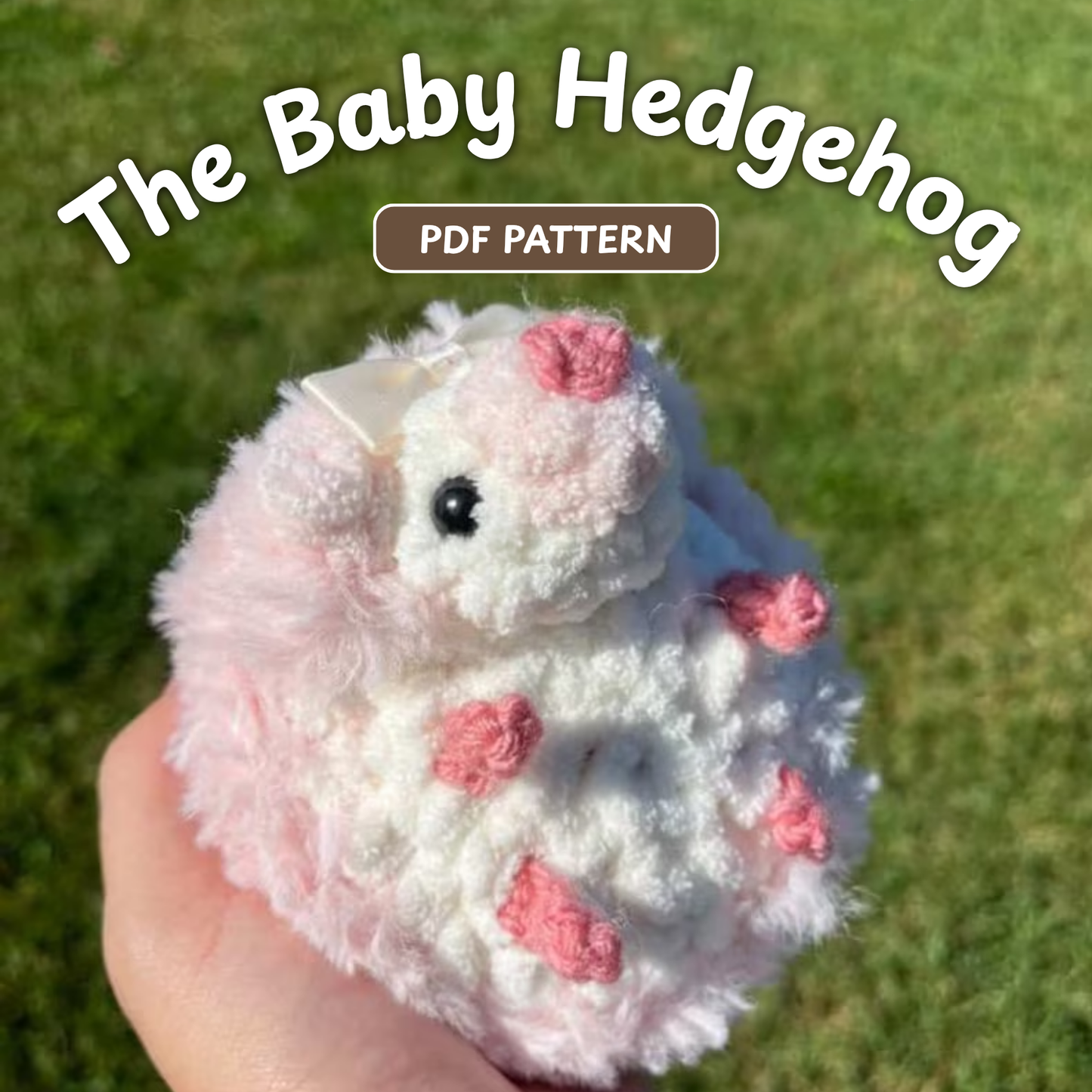 Crochet Baby Fur Hedgehog PDF Pattern