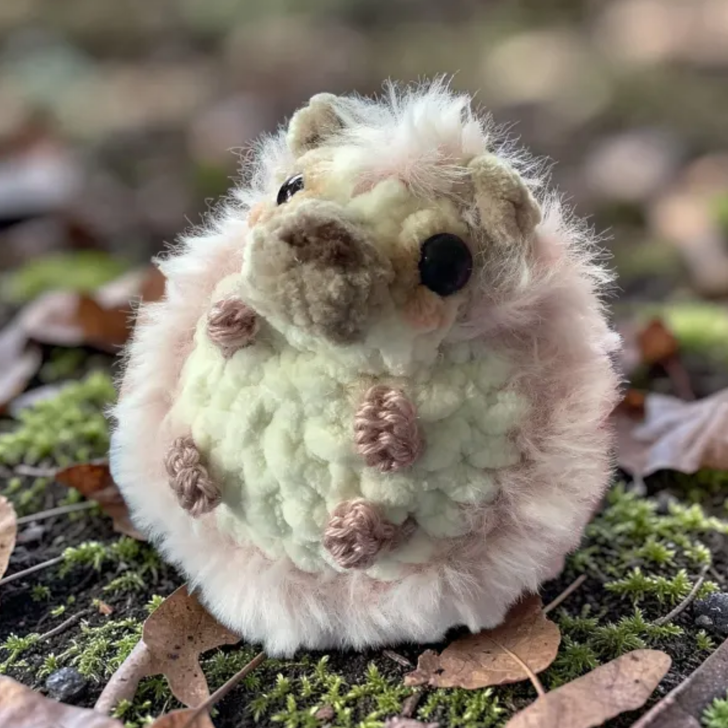 Crochet Baby Fur Hedgehog PDF Pattern