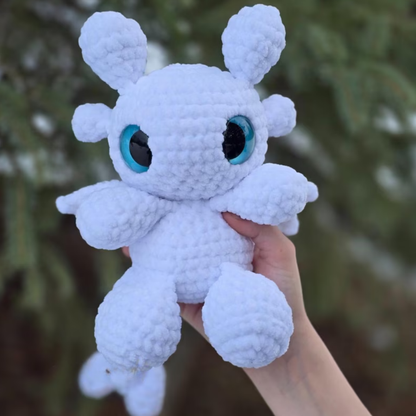 Crochet Baby Night Dragon and Baby Light Dragon Amigurumi Pattern (2 in 1)