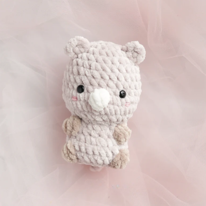 Crochet Baby Safari Animals Amigurumi Pattern (7-in-1 Bundle)