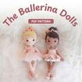 Crochet Ballerina Dolls Pattern (2 Dolls)