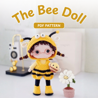 Crochet Bee Doll Pattern