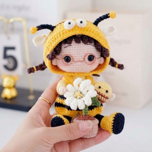 Crochet Bee Doll Pattern