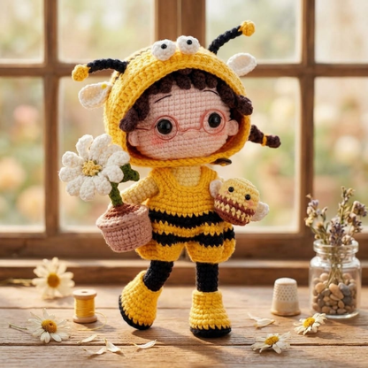 Crochet Bee Doll Pattern