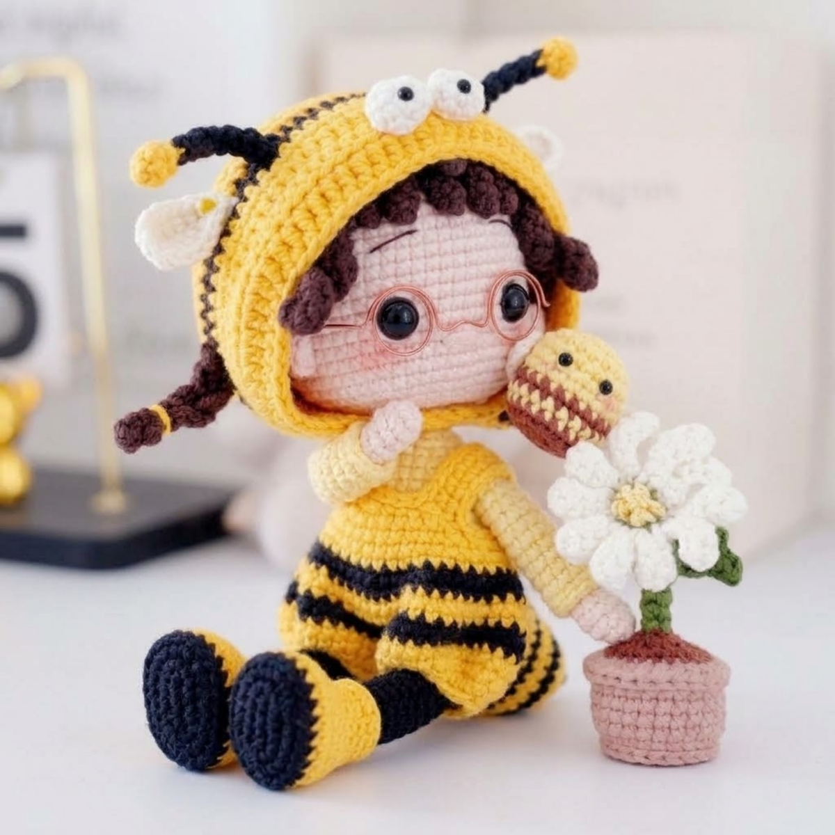 Crochet Bee Doll Pattern