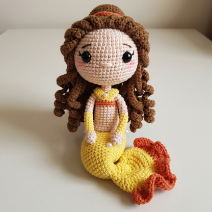 Crochet Belle Mermaid Doll Pattern