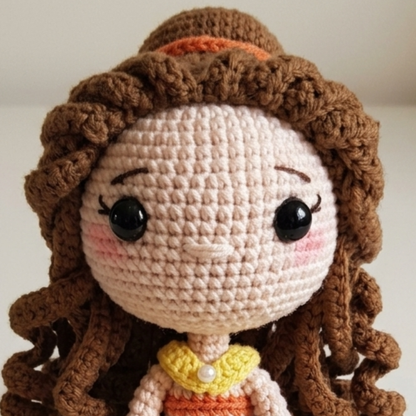 Crochet Belle Mermaid Doll Pattern