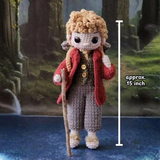 Crochet Bilbo Baggins Doll Pattern