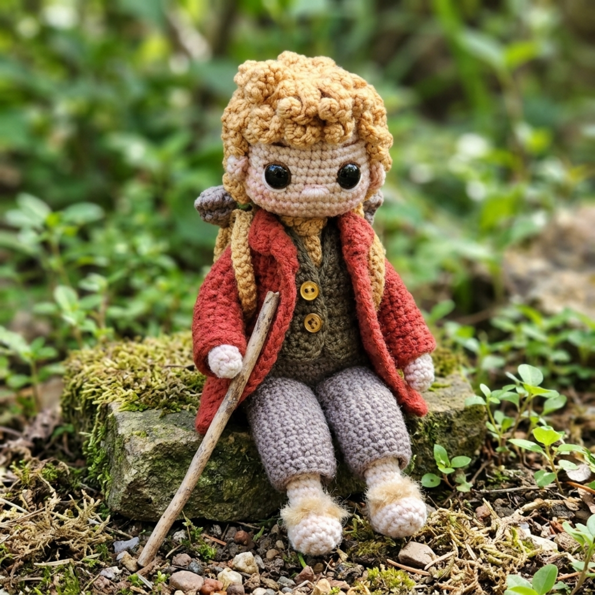 Crochet Bilbo Baggins Doll Pattern