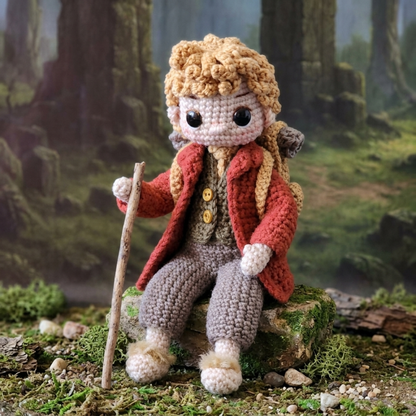 Crochet Bilbo Baggins Doll Pattern