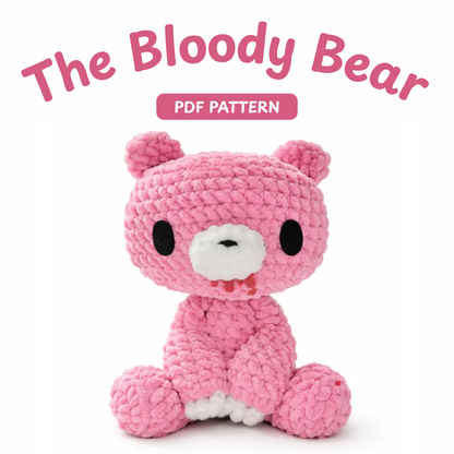 Crochet Gloomy Bear Pattern