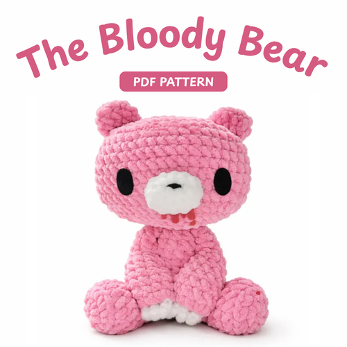 Crochet Gloomy Bear Pattern