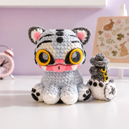 Crochet Derpy Tiger + Sussie Magpie Pattern