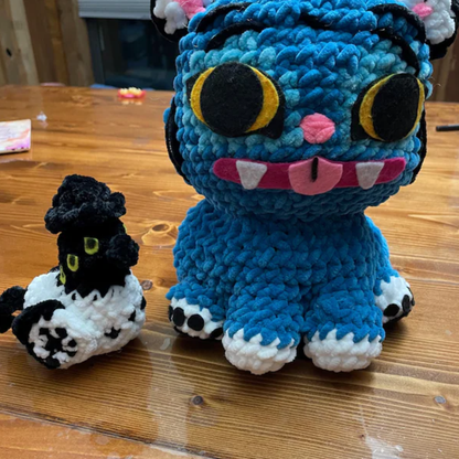 Crochet Derpy Tiger + Sussie Magpie Pattern